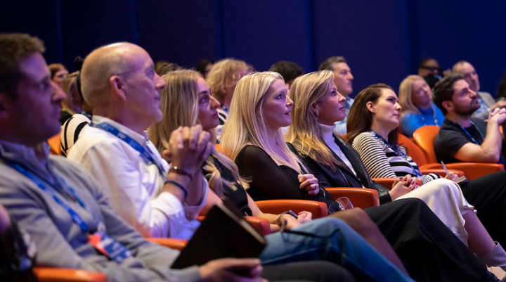 Audience shot at IAB Debrief